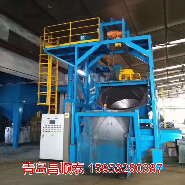 倾斜滚筒抛丸清理机1